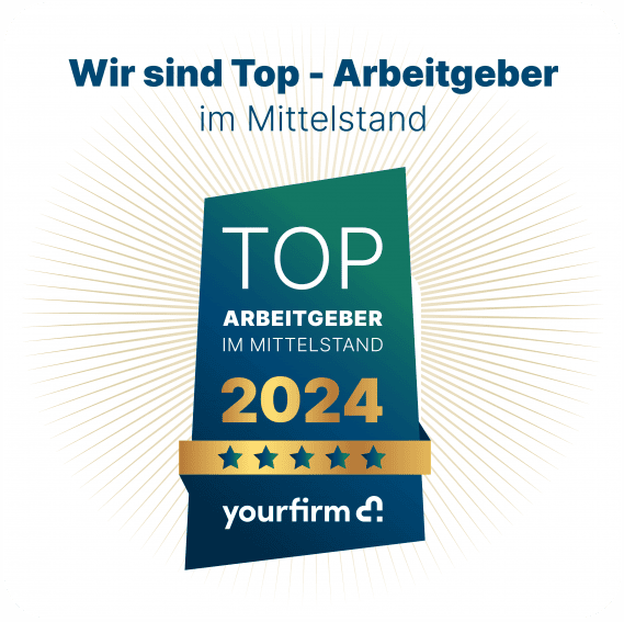 Auszeichnung Top Arbeitgeber im Mittelstand