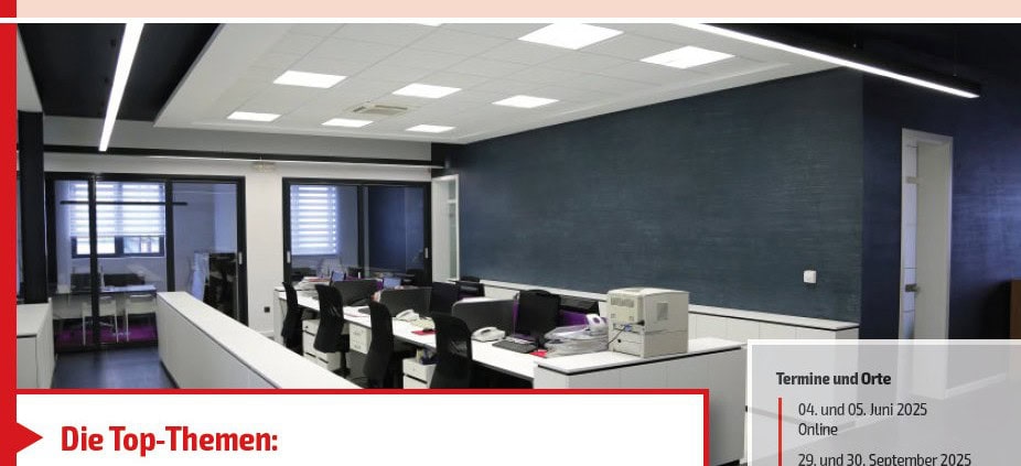 VDI Seminare 2025 Funktionen der Raumautomation